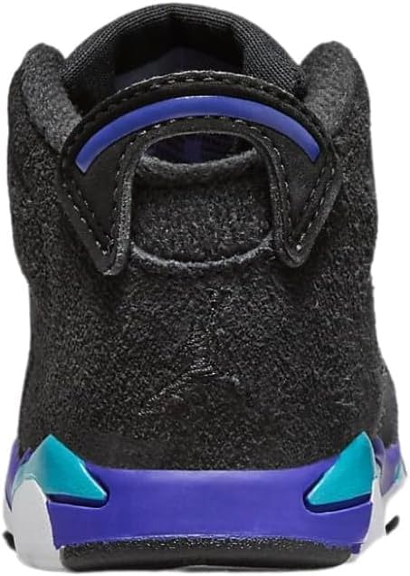 Air Jordan 6 Retro Aqua Infant Toddler Lifestyle Shoes (Black/Aquatone/Bright Concord)2