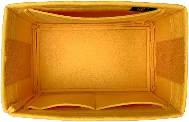 Zoomoni Premium Bag Organizer for Goyard Muse Vanity Case (Detachable Middle Divider) (Handmade/20 Color Options) [Purse Organiser, Liner, Insert, Shaper]