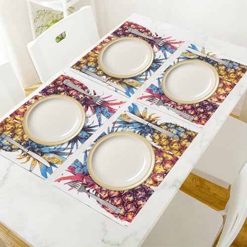 Set de table résistant à la chaleur et antidérapant pour protéger la table - 7