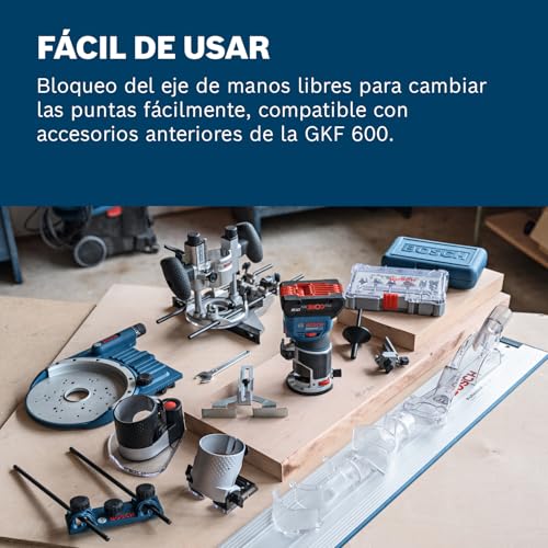 Bosch PRO Affleureuse sans-fil GKF 18V-8 - 5
