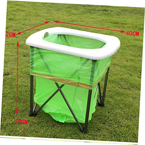 Toilettes portables pliables de camping légères et multifonctionnelles TOYANDONA - 6