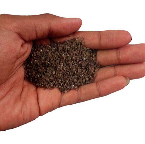 Image of Maalavya Sugar Size Crystal Sand for Home and Garden Decor, Aquarium Substrate (Brown, 5 Kg)