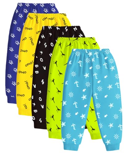 Image of Kuchipoo Baby Girl & Baby Boy Regular Fit Cotton Pyjama