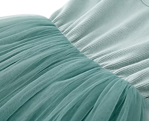 Baby Girls Tutu Dress Sleeveless Infant Toddler Princess Party Tulle Sundress4