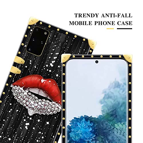Coque carrée Samsung Galaxy S20 Plus évite rayures angles renforcés