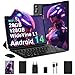 WiFi/WLAN günstig Kaufen-Biegedy Tablet 10 Zoll Android 14 Octa-Core, 2024 Newest Tablet PC 20 GB RAM+128 GB ROM (TF1 TB),5G WLAN 6丨Widevine L1丨GMS丨6000mAh丨5+8MP丨Bluetooth5.0丨1280 * 800丨Tablet mit Tastatur Maus Schwarz