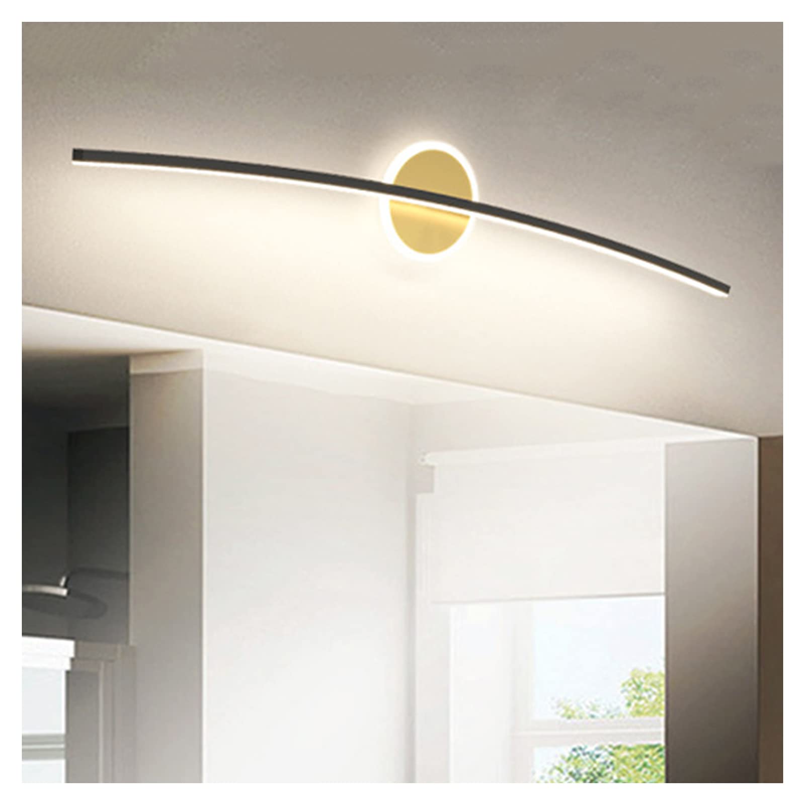 Lampe de miroir de bain longue pour éliminer les ombres du visage