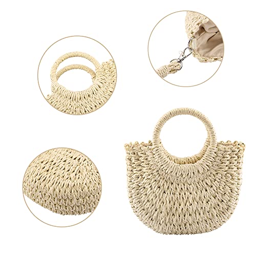 Bolso pequeño de verano para mujer con asa y bandolera miniatura 4