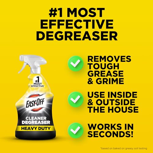 easy-off heavy duty degreaser cleaner spray kitchen degreaser 32 oz