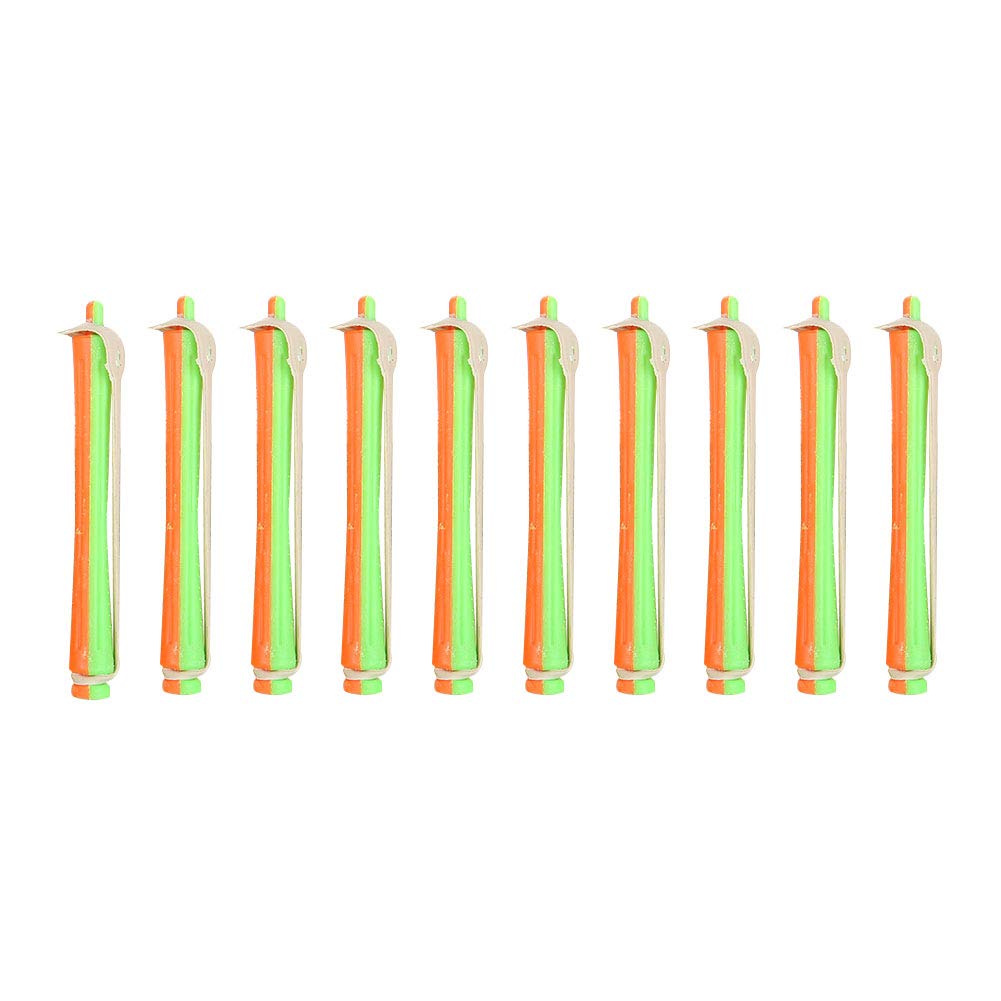 80 pezzi bigodini ondulati calore perm asta 1-8 dimensioni fermagli per capelli bigodini strumento per parrucchieri