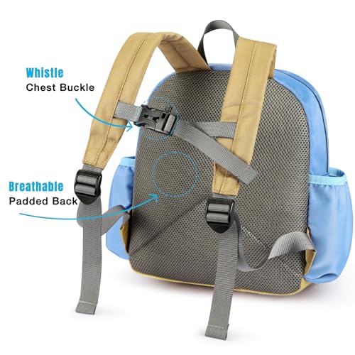 Image of STEAMEDBUN Toddler Backpack for Boys 2-4: Preschool Kindergarten Backpacks - 12 inch Daycare Backpack