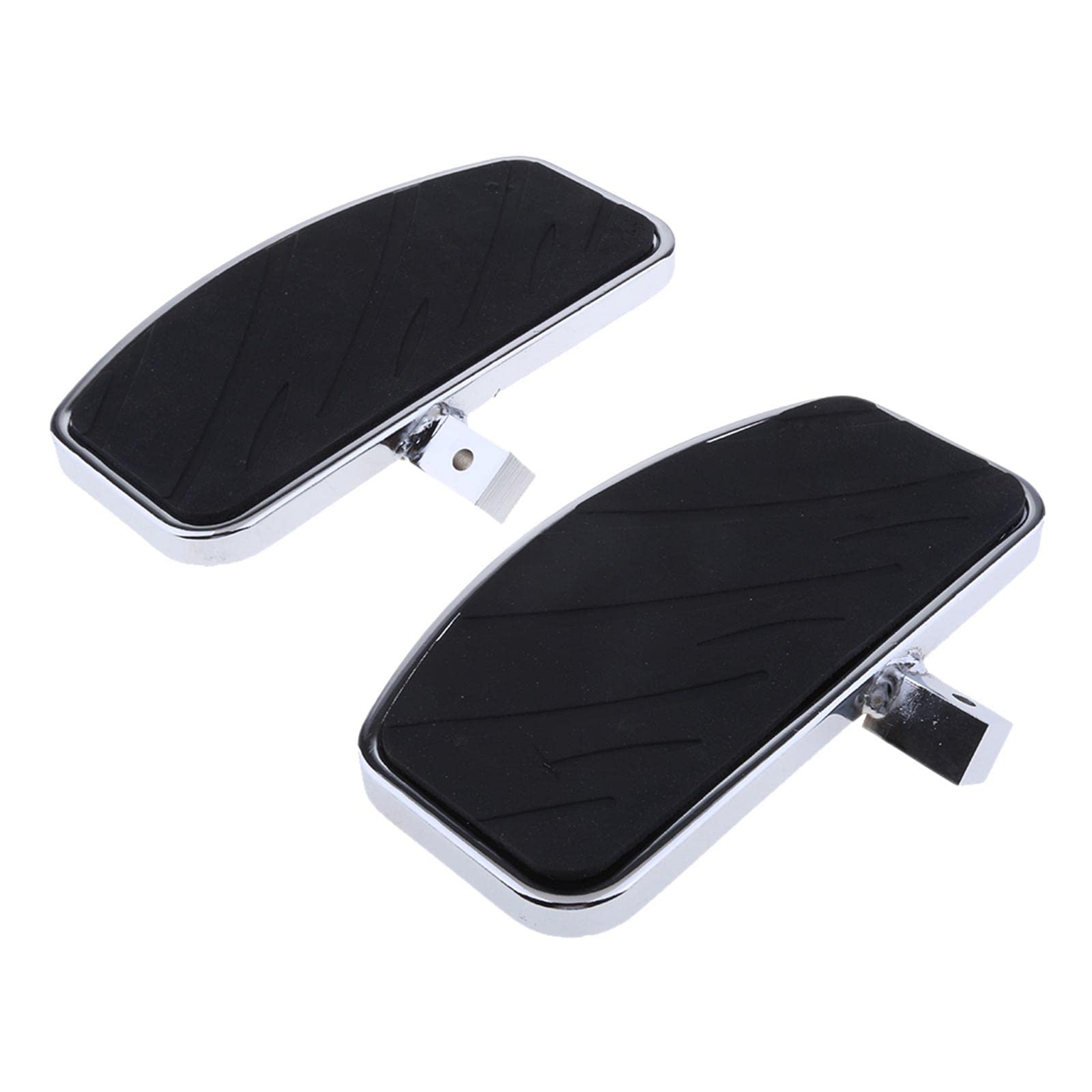 LOOM TREE® Durable Front Rider Floorboards Foot Rest Pegs for Honda Magna Vf 250 750 Yamaha V-Star Dragstar 650 Xv | Decorative | Vintage | Retro | Collector's Item