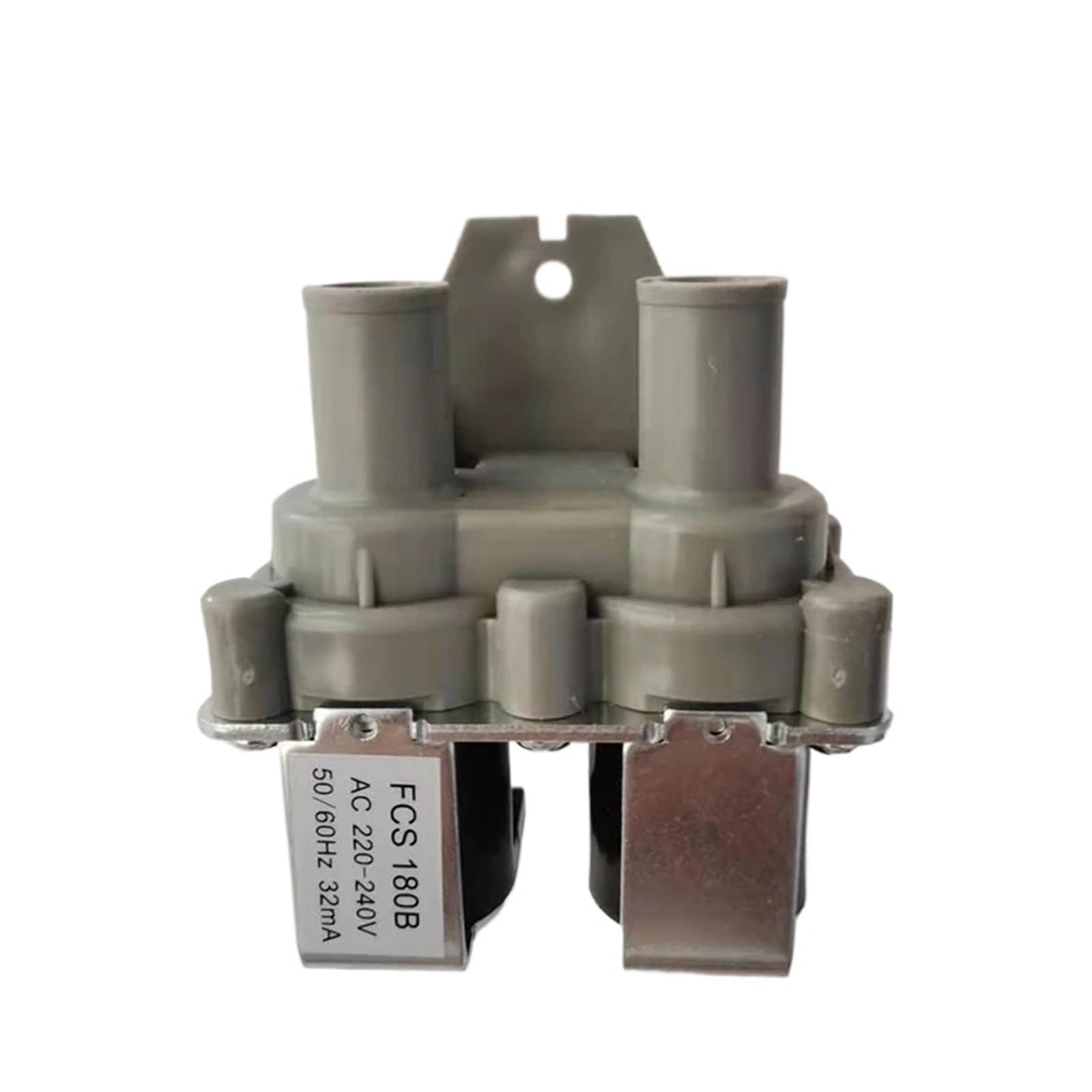 Jjkskv Fcs180b 1Pcs Universal Washing Machine Water Inlet Solenoid Valve Double Head Water Inlet Valve Part Fcs360a Dispenser Valve(Fcs180b)