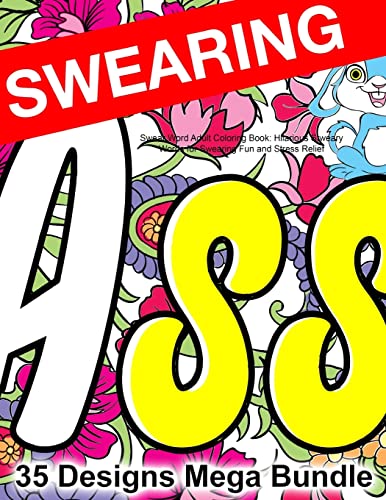 Swear Word Adult Coloring Book: Hilarious Sweary Words for Swearing Fun and Stress Relief: 35 Swearword Designs Mega Bundle... image 2