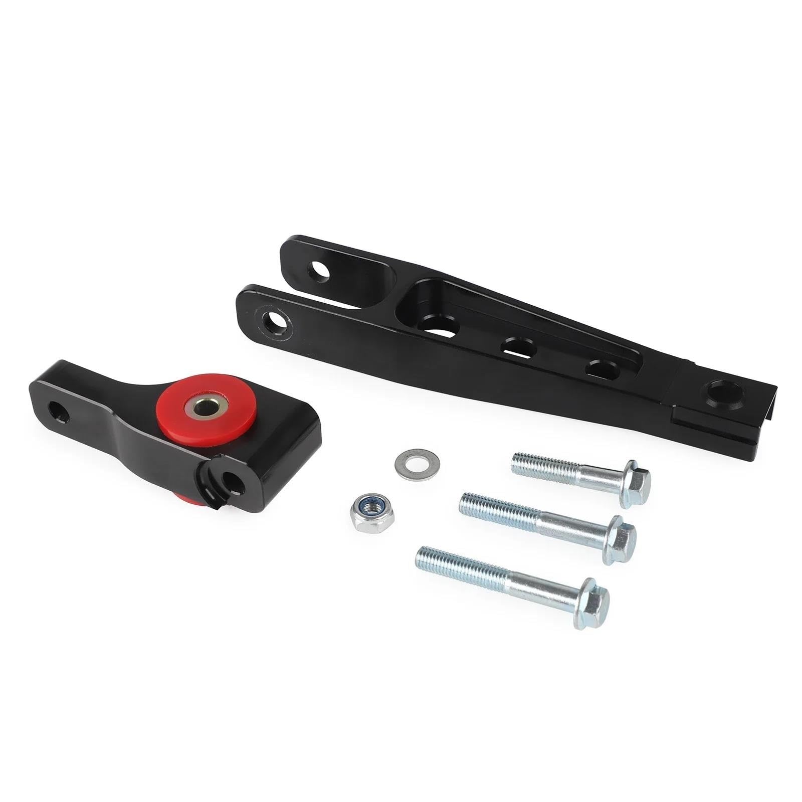 Generico Revisione del Motore per 15+ 8V/8S Gen3 per A3 TT Supporto A Pendolo Sferico Motorsport Billet Supporto Dogbone Nero 5Q0198037