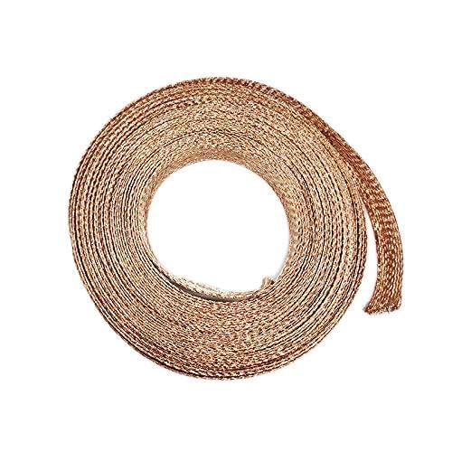 Guaina for cavi, guaina for cavi, guaina for cavi in ​​rame schermato da 1 m, 4 mm-50 mm, intrecciata, for altoparlanti audio di potenza, guaina metallica