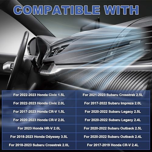 Image of PartsFlow 75117 HVAC Blower Motor | Compatible With 2017-2023 Subaru Impreza Crosstrek Honda Civic, 79310T21A41, 72223AN00A, 72223FL00A, 72223FL00B, 72223FL500