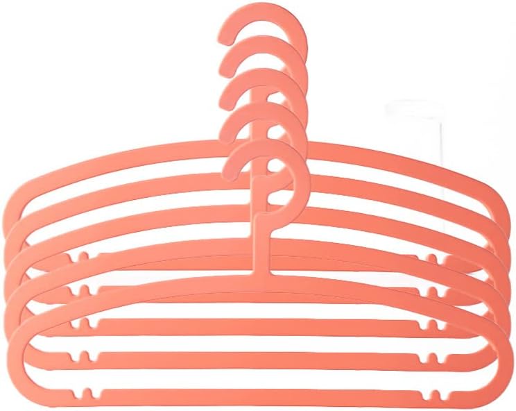 Thin Hangers Baby Hangers 5 Pack Childrens Coat Hangers Durable Hanger Toddler Clothes Hangers Infant Hangers for Clothes Closet Decor