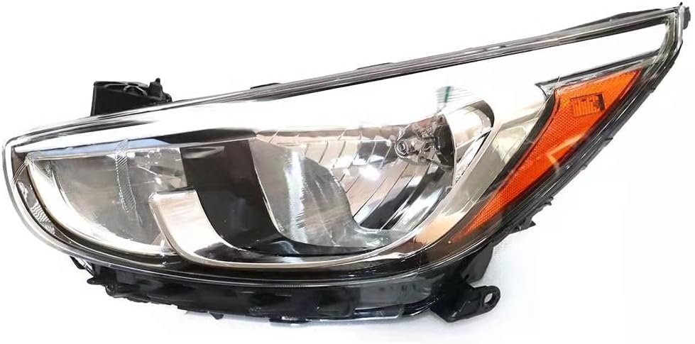 Amazon.com: OUKANING - For 2015 2016 2017 Hyundai Accent Headlight ...