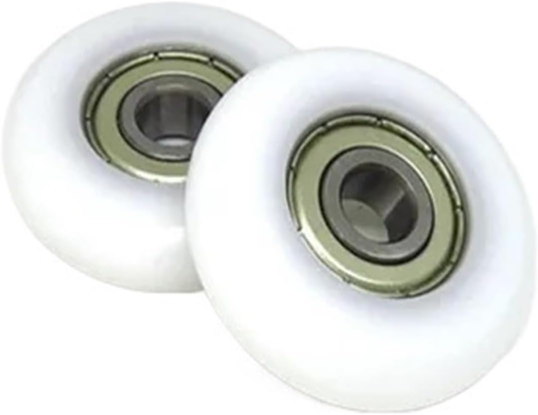4pcs 8 mm Bore 40 mm Diameter Rowing Machine Seat Rollers 8x40x10 mm BSR62840-10 POM Coated Round Rower Wheel Spherical Pulley