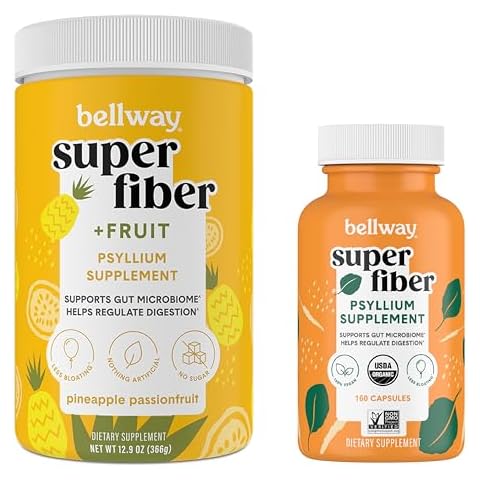 Bellway Super Fiber Powder + Fruit, Pineapple Passion Fruit Super Fiber Capsules Cover