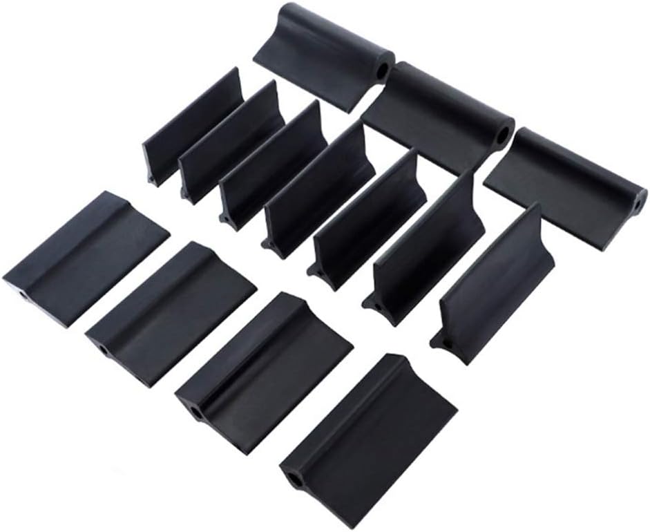 ULTECHNOVO Woodworking Sanding Blocks Holder | Rubber Sandpaper Mat Polishing Tool, Contour and Angle Sanding Grip Pack for Concave & Convex Profile Sanding 14pcs