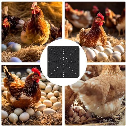 Almohadillas para nido de gallinas evite roturas con silicona reutilizable en ponederos 5