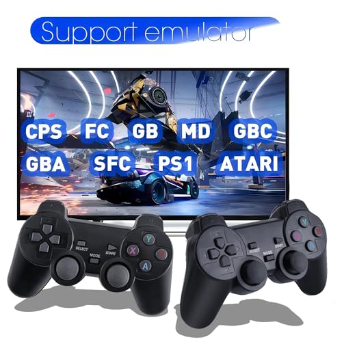 Uoiunsa M8 Wireless Retro Game Console, Plug And Play Video Game Stick, Nostalgia Stick Game, 9 Emulators thumb #4