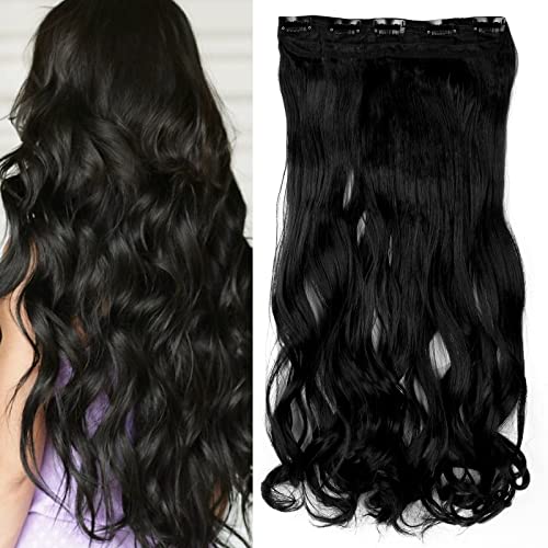 5 clip curly hair extensions 24