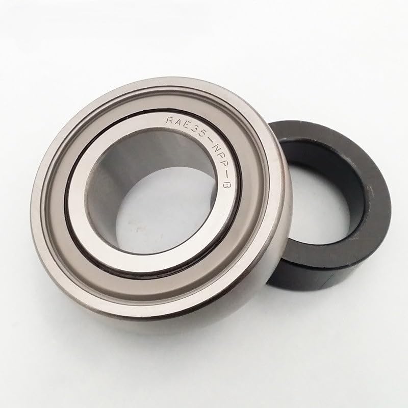 1PC RAE35-NPP-B 35 Radial Insert Ball Bearings Spherical Outer Ring Location by Eccentric Locking Collar Bearing Bearings