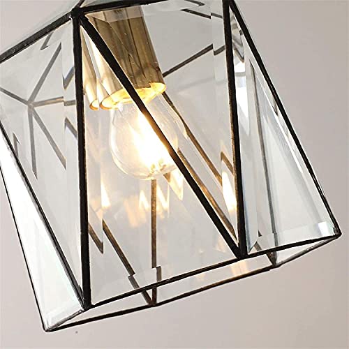 Pendant light verre de qualité supérieure au design architectural