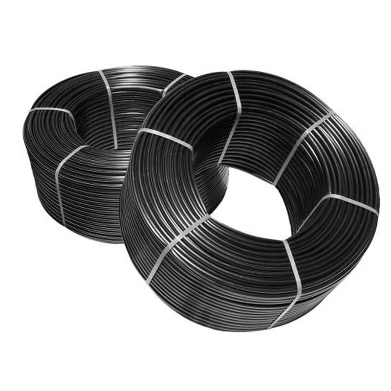 MUGAR- Manguera para riego por goteo fabricada en Polietileno negro. Tubo de goteo sin goteros- Rollo de 250m y 16mm negro