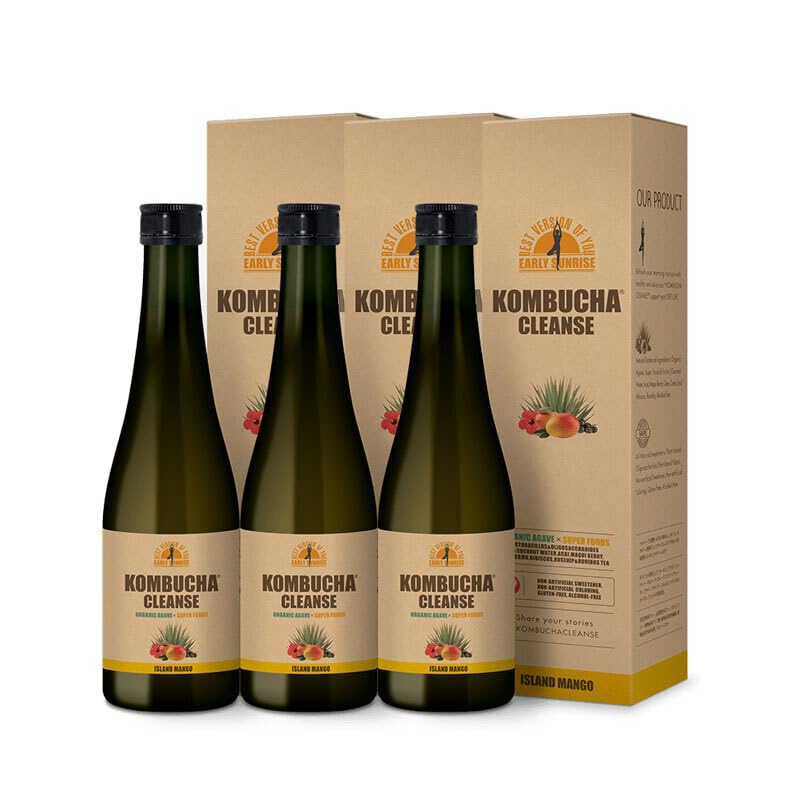 Amazon.co.jp: 【 3冠達成！ 】コンブチャクレンズ ミニボトル 300ml  