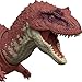 Mattel Jurassic World Rebirth Wild Roar Dinosaur Toy, Aucasaurus with Tail Controlled Chomp, Posable Multi Direction Attack & Sound, Digital Play