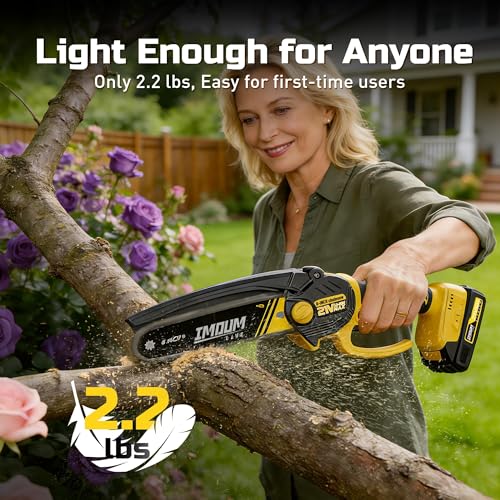 6-Inch Mini Chainsaw for Seniors