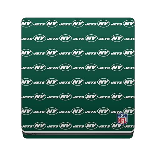 Skin PS4 Slim New York Jets vinyle de précision Head Case Designs