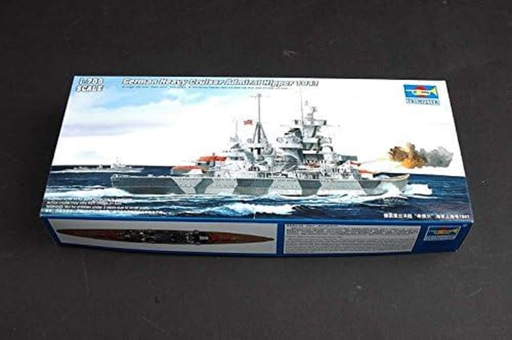Trumpeter 05776 - 1:700 German Cruiser Admiral Hipper 1941 - New