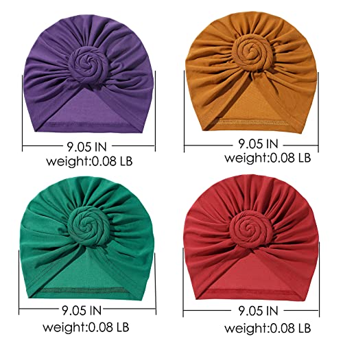 Image of KYNARI Turban Head Wraps for Women, Pretied Stretch Bonnet Hair Wrap