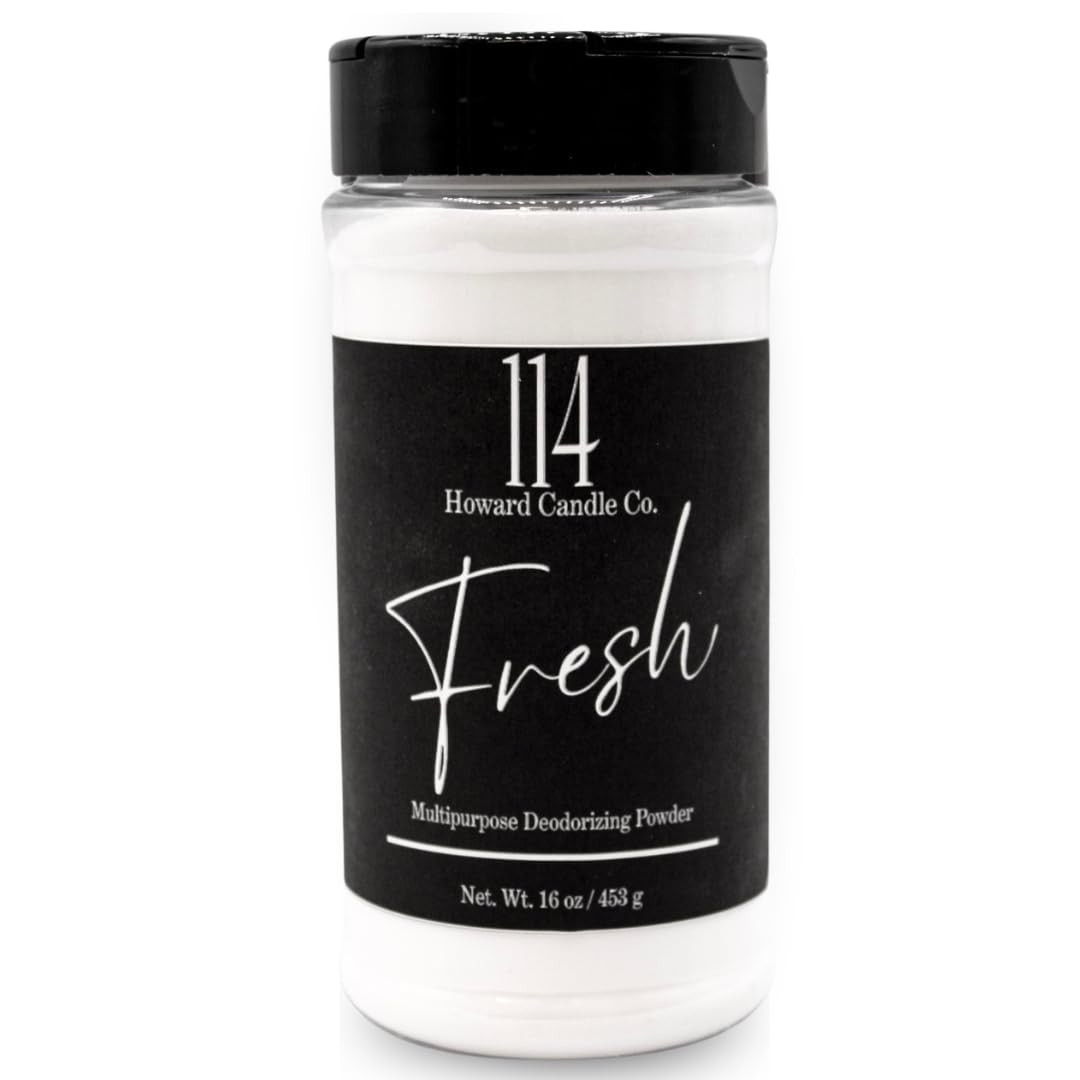 Carpet Deodorizer and Freshener Powder by 1-1-4 Howard Candle Co.
