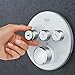 GROHE 29138000 29138 Round US Chrome Thm Smartcontrol 3,Starlight Chrome