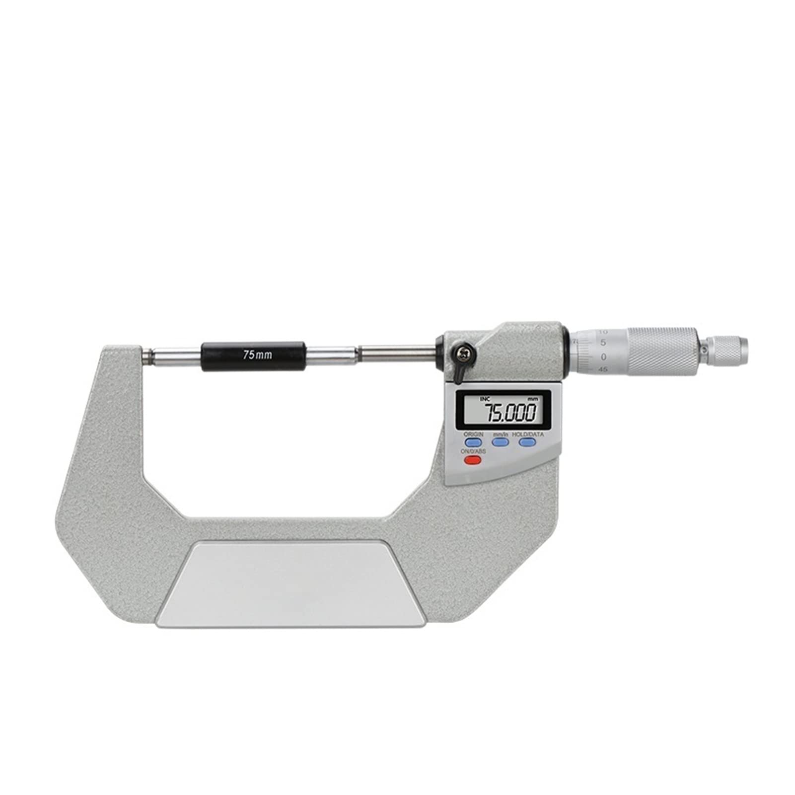 Micrometr IP65 0,001mm poza mikrometrem cyfrowym 0-25/50/75 100mm Woda olejowa Elektroniczna miernik miara Suwmiarka,Dokładny analizator(75-100mm)
