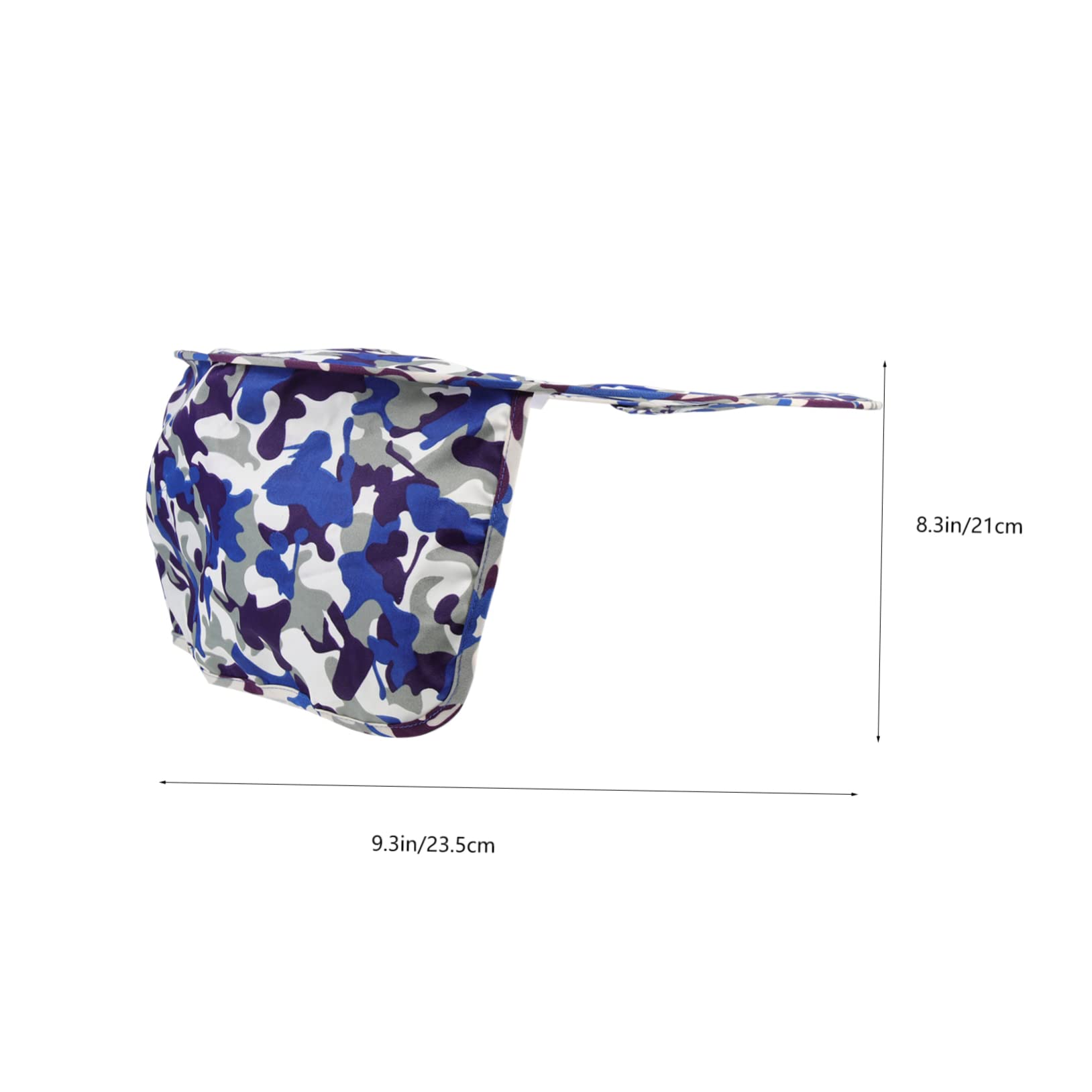 ARTIBETTER Visiera Parasole Per Elmetto Copricapo Rigido Sfumature Del Cappello Del Casco Attacco Per Accessori Per Elmetto Sole Cappello Duro Accessori Per Elmetti Poliestere Camouflage