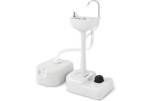 YITAHOME Mobile Dishwashing Hub Wash Basin with 40L Storage