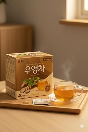 Miniatura 8 de Damtuh Té coreano de raíz de bardana, bebida calmante y de bienestar herbal, sin cafeína, 40 bolsas de té (0.05 onzas cada una)