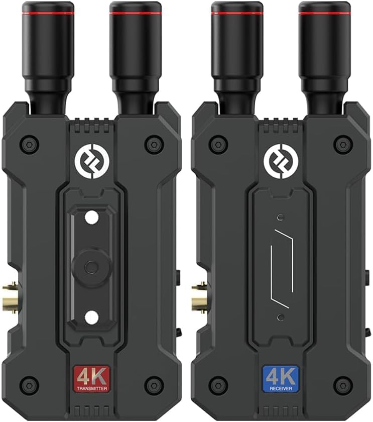 Kit inalámbrico de transmisión de video Hollyland Mars 4K con transmisor y receptor monitor inalámbrico Mars M1 mejorado, alcance de 450 pies, sistema de producción HDMI/SDI (conjunto) miniatura 4