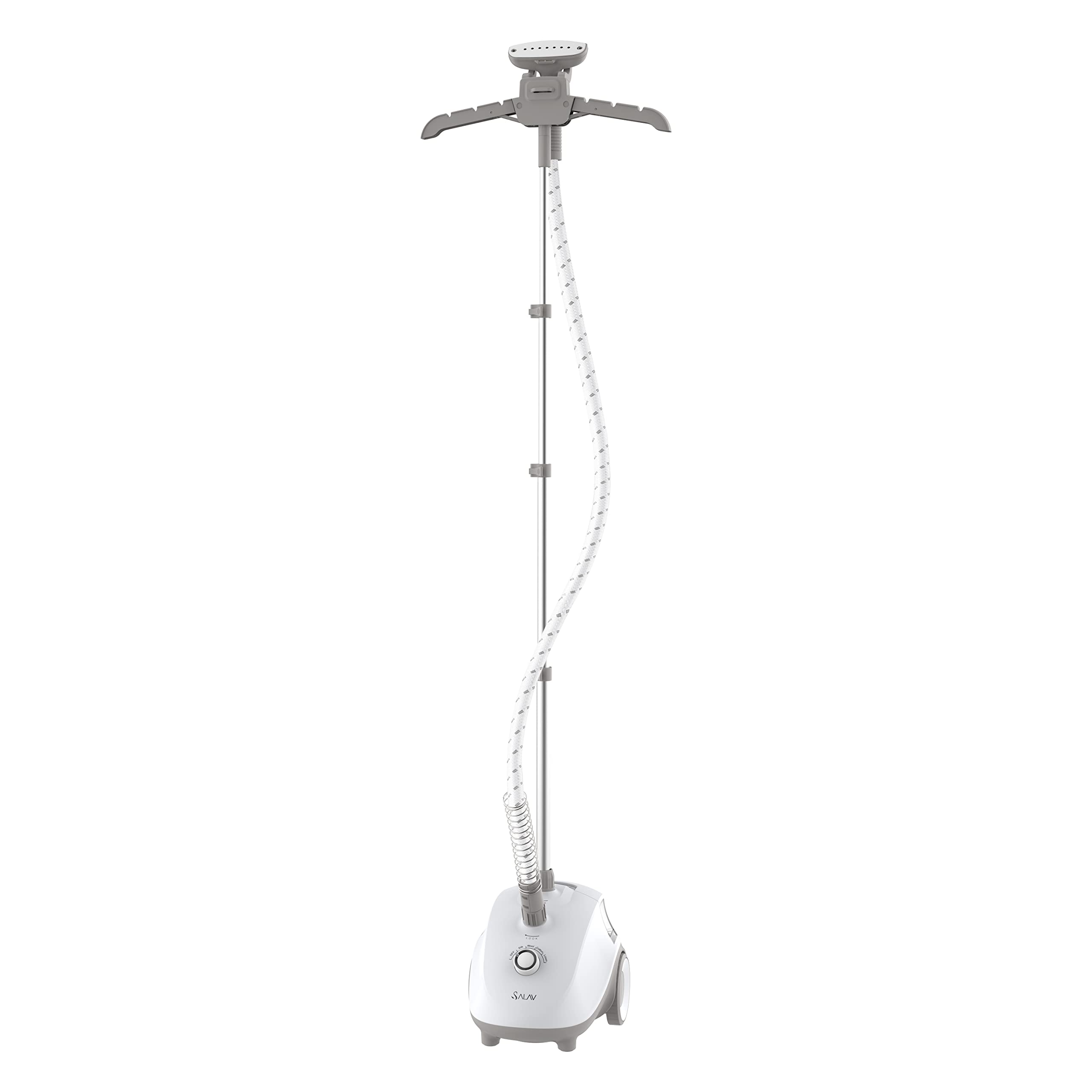 SALAV Clothes Steamer with 360 Degree Swivel Hanger, High Efficiency