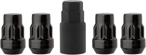 Miniatura 1 de DPAccessories LCB3L6H----04PAR traba de rueda de automóvil Negro
