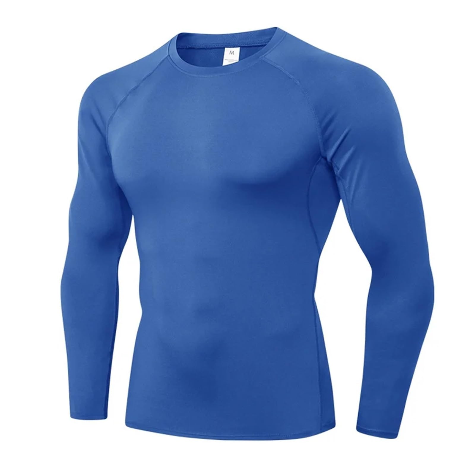 Camisas de compresión for Hombre, Camiseta Manga Larga for Entrenamiento, Gimnasio, Camisetas for Correr, Deportivas Capa Base Deportiva Fresca y Seca