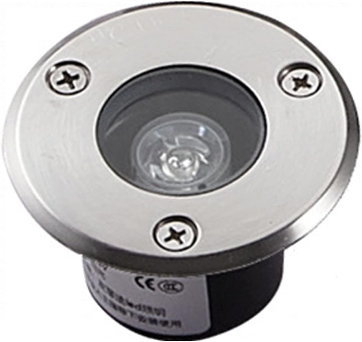 Low Profile Outdoor Recessed LED In-Ground Light Ultra-Thin 24V IP67 Waterproof Integrated Design for Garden, Patio, Deck, Walkway Landscape Lighting(Blue,1W 80 * 35mm)