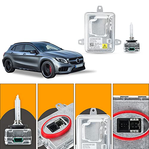 130732931515 Xenon Headlight Ballast Control Unit Module With D3S Bulb Compatible With Dodge Dart Cadillac Cts Xts Chevy Camaro Land Rover Mercedes-Benz Cla250 Gla250 Volvo C30 C70 #TOP1